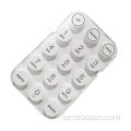 Multimedia Remote Control Keypad Custom Conductive Silicone Buttons